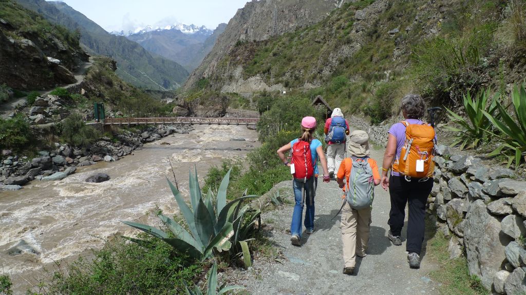 Beginning the Inca Trail