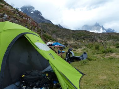 Our Last Camp - Paine Grande