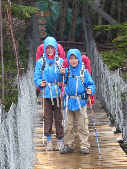 The day we were rained out of Vale Frances - note the rain blowing sideways