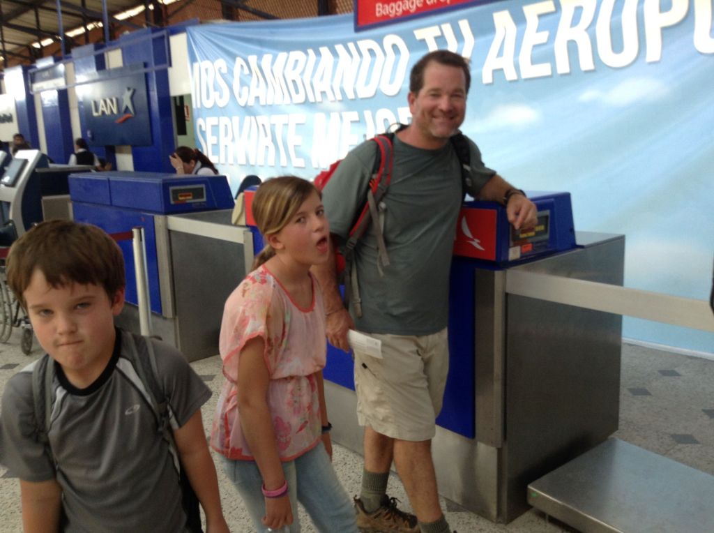 Hot.  Sweaty.  Waiting.  Puerto Maldonado Peru.