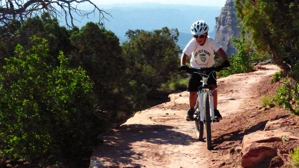 Biking at Canyonlands/Moab