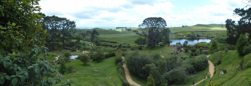 The view of Hobbiton