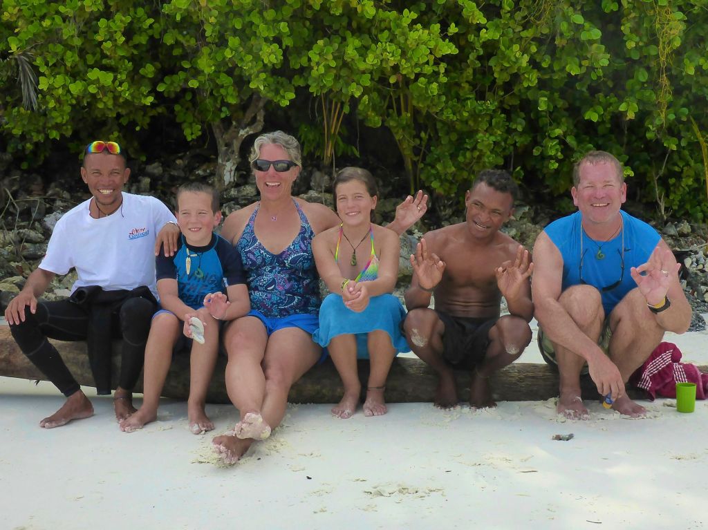 Most of our dives/snorkels were guided by Hervil & Moses