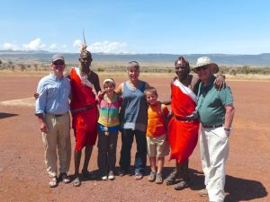 Leaving Lewa Conservancy Kenya