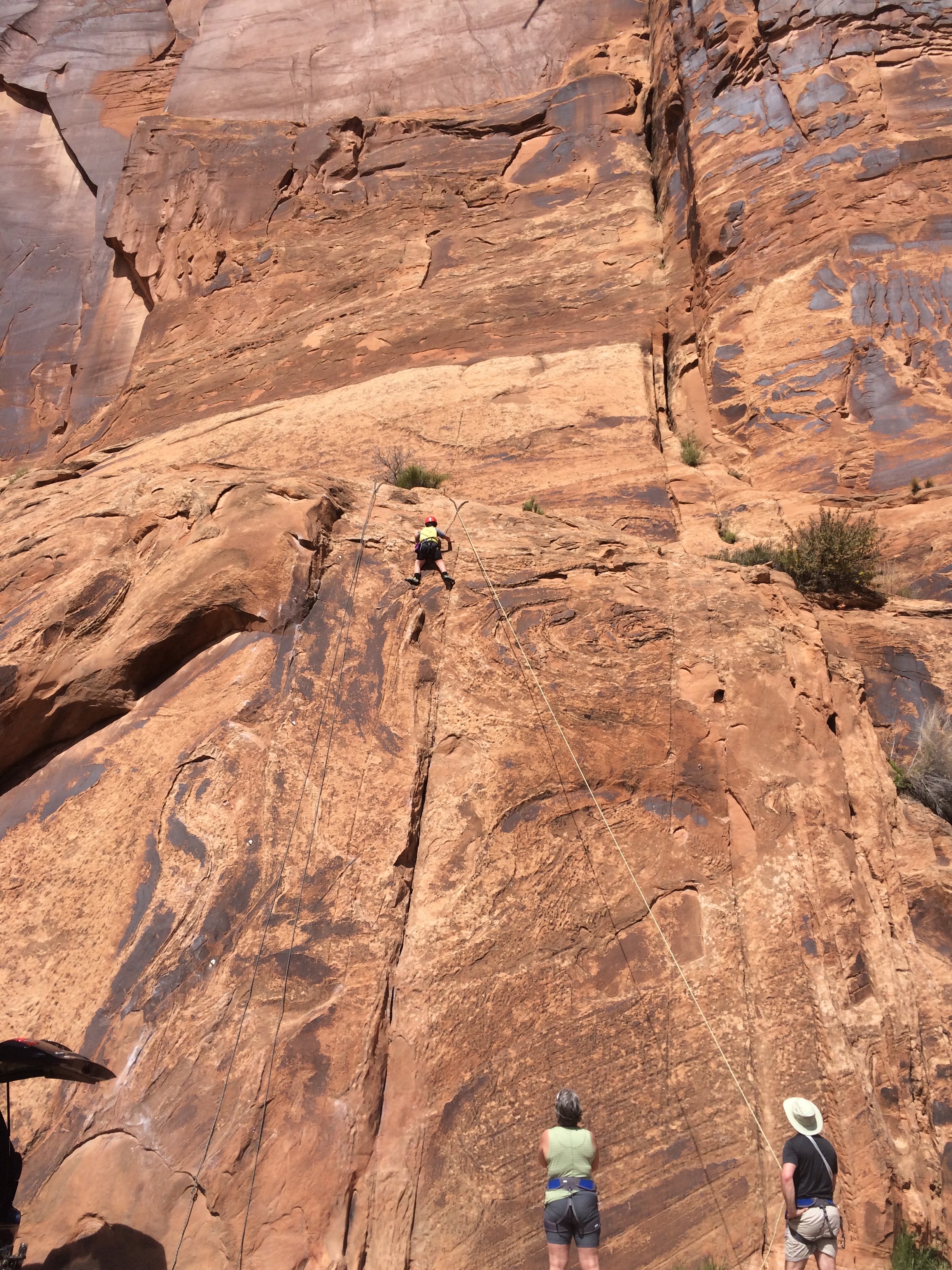 Climbing in Moab